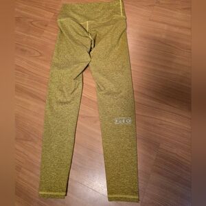 Fleo Heathered Yellow Mustard Leggings Small